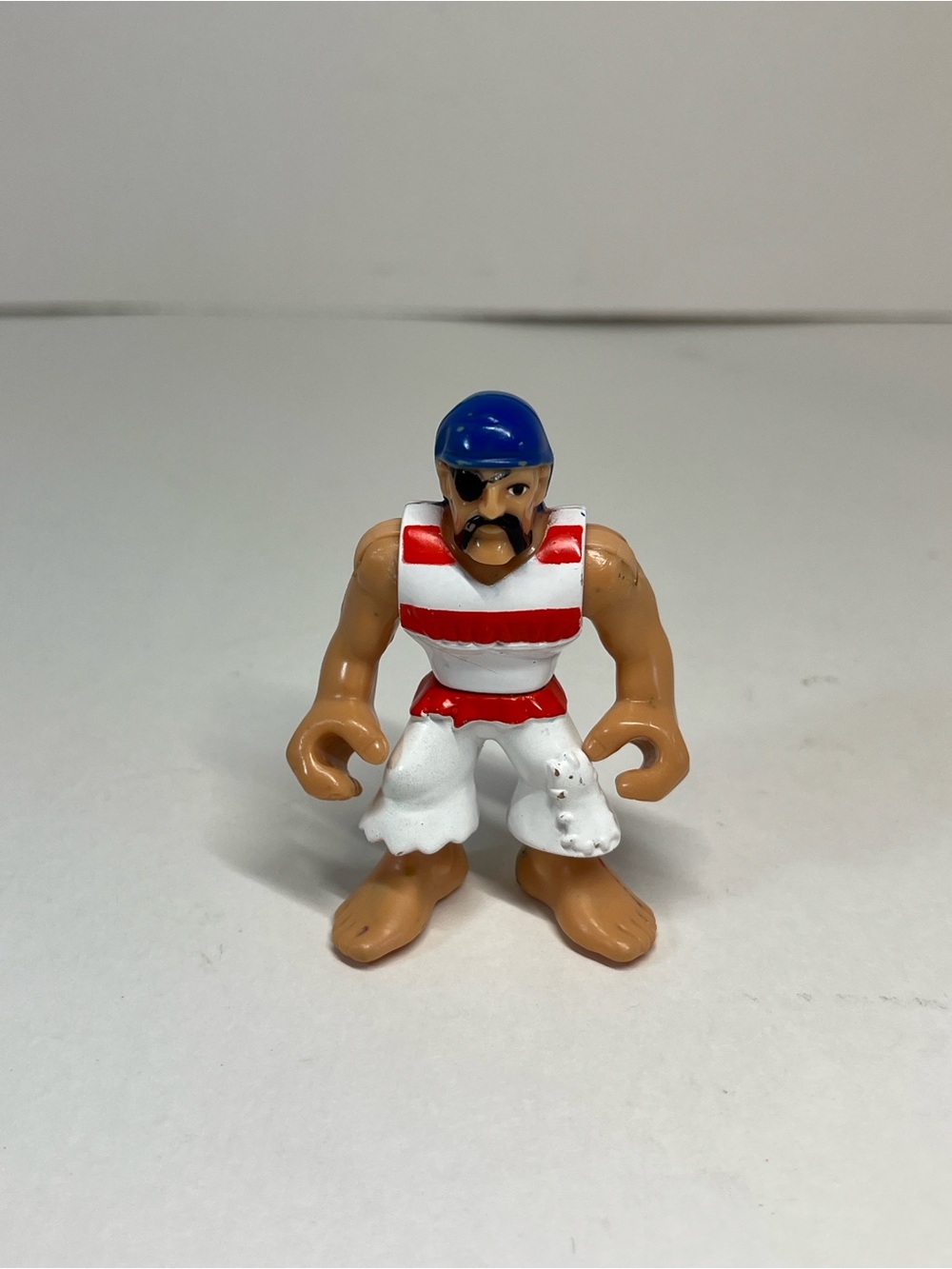 2006 IMAGINEXT Pirate Action Figure Replacement Red & White Shirt Fisher Price